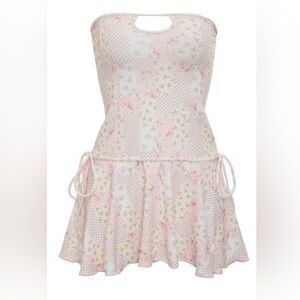 Frankie’s Bikinis x SYDNEY SWEENEY Monroe Terry Mini Dress - Verona